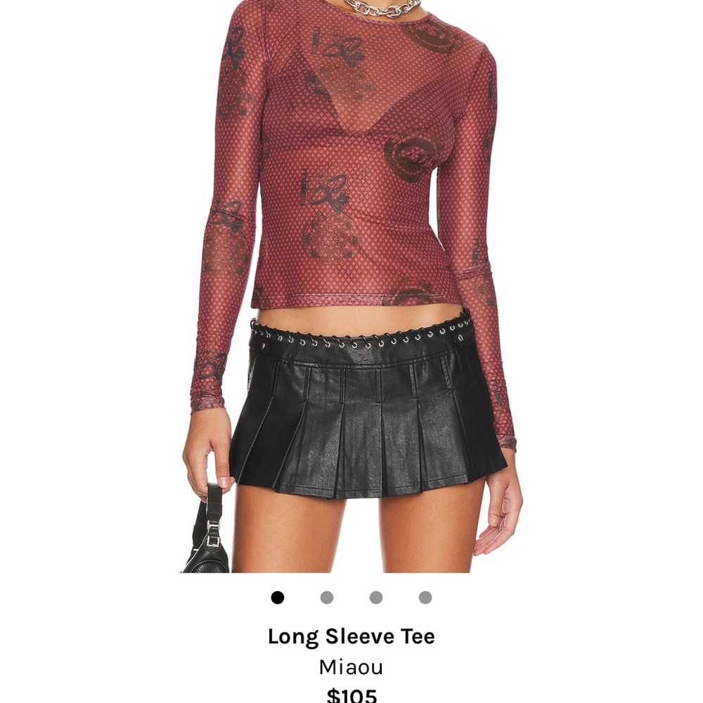 Long sleeve tee MIAOU SMALL